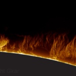 solar flares by Gkar